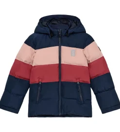 Overgangsjakker|Dunjakker Og Dynejakker|LEGO® Wear Dynejakke - LWJipe 705 - Navy/Dark Rose/Rose/