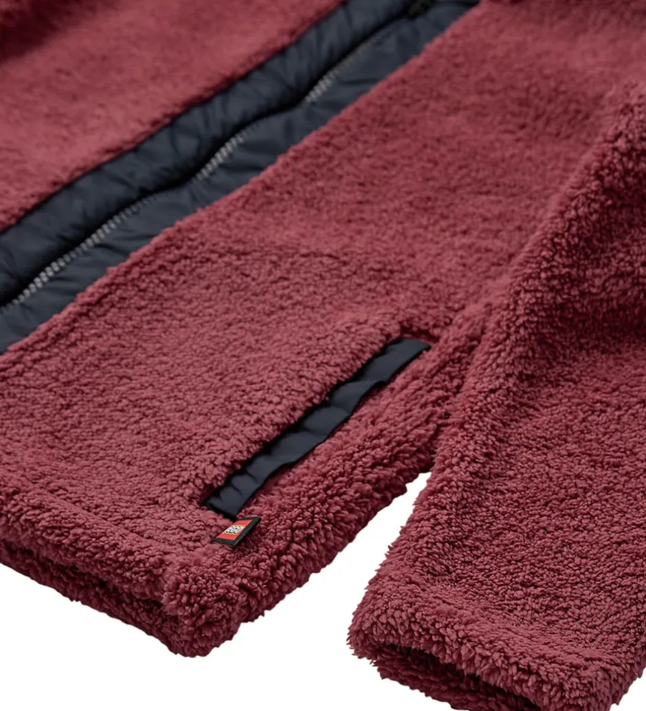 Fleece|LEGO® Wear Fleccejakke - Teddy - LWSaku 206 - Mørk Rosa