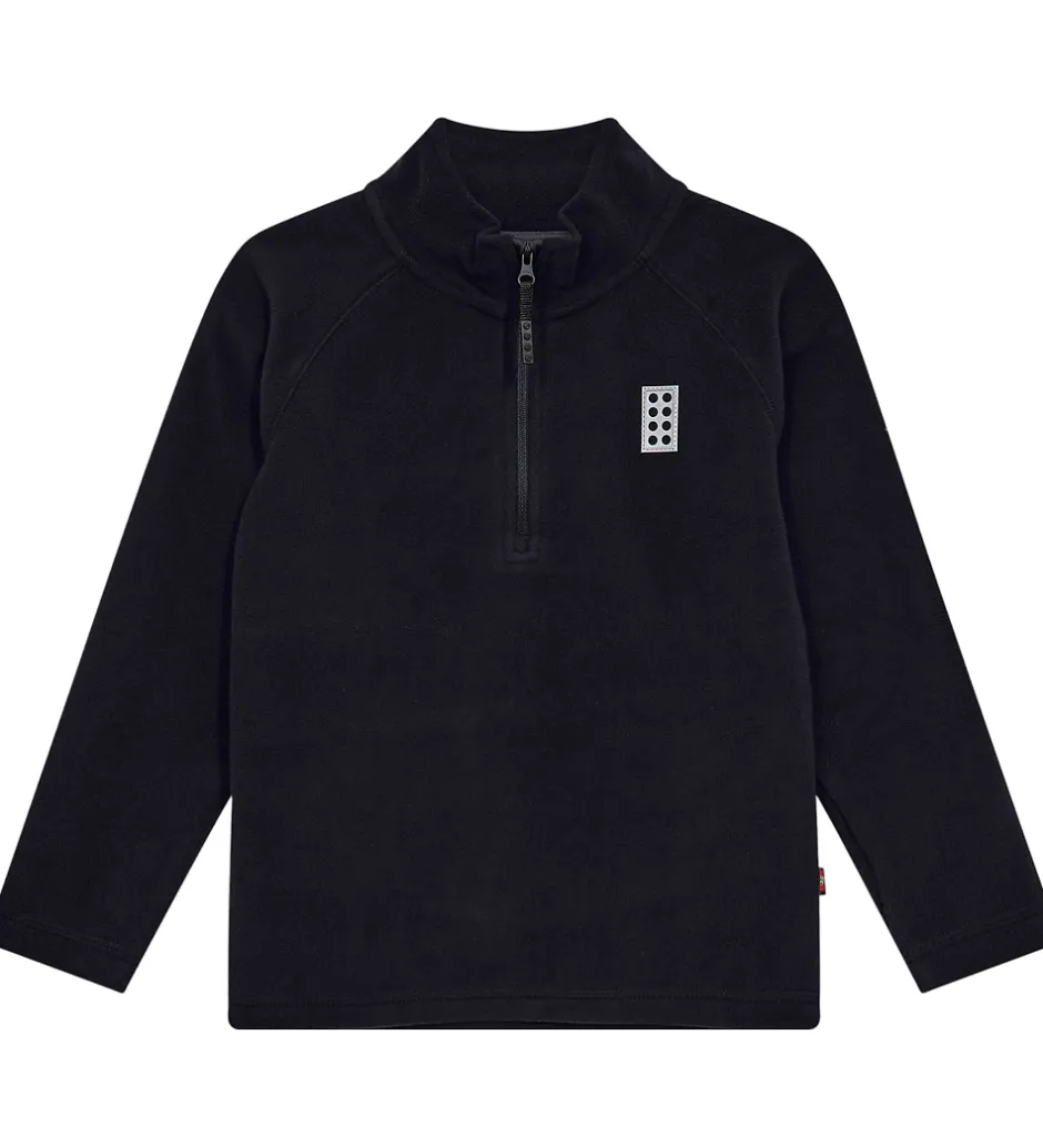 Fleece|LEGO® Wear Fleecetrøje - LWSinclair 702 - Sort