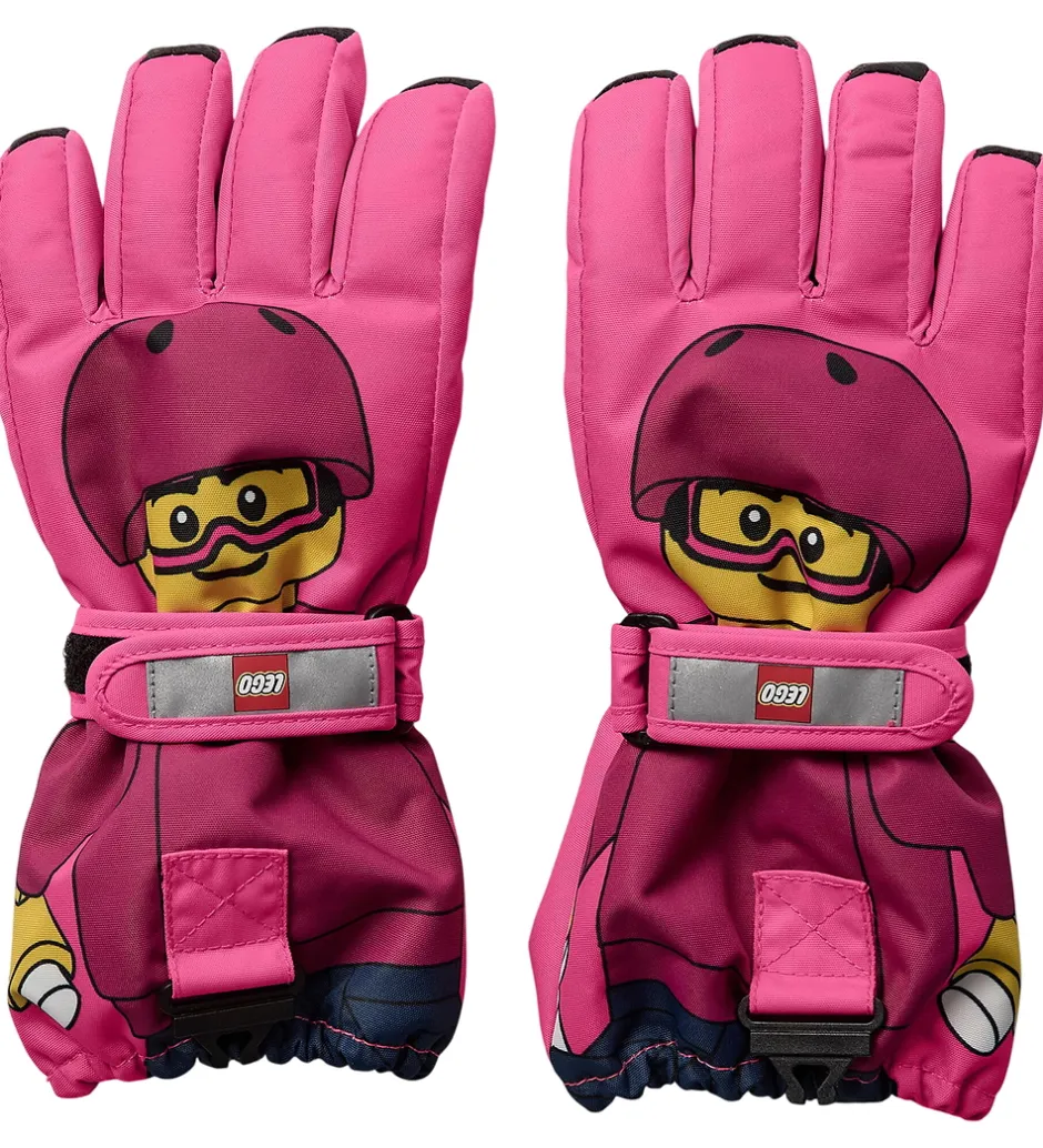 Handsker Og Luffer|LEGO® Wear Handsker - LWAgan 811 - Pink