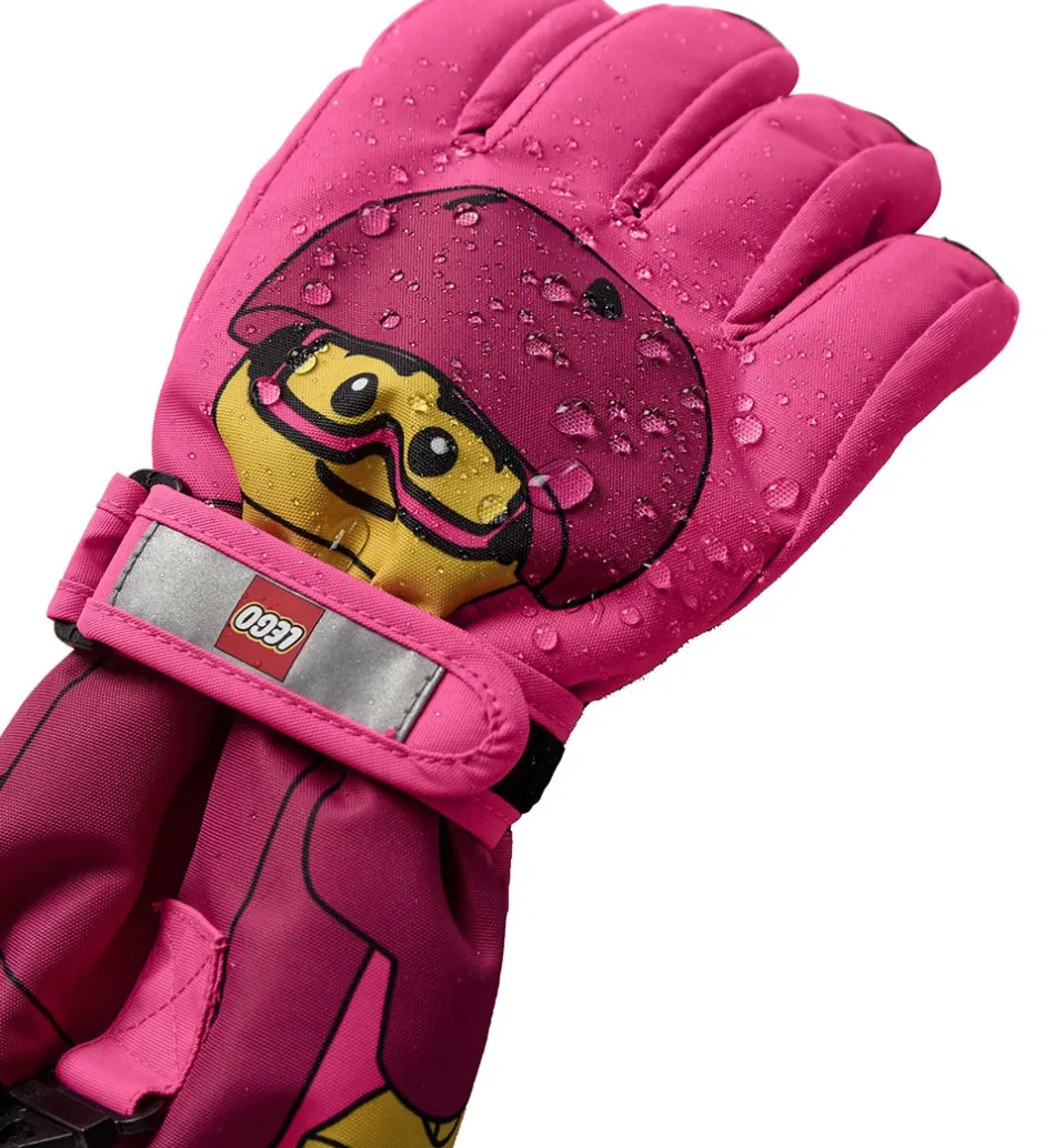 Handsker Og Luffer|LEGO® Wear Handsker - LWAgan 811 - Pink