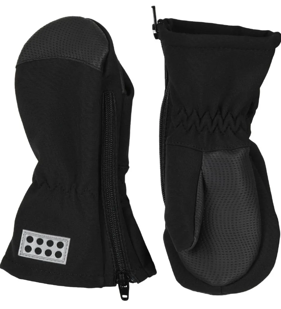 Softshell|LEGO® Wear Luffer - Softshell - LWAripo - Sort m. Lynlås