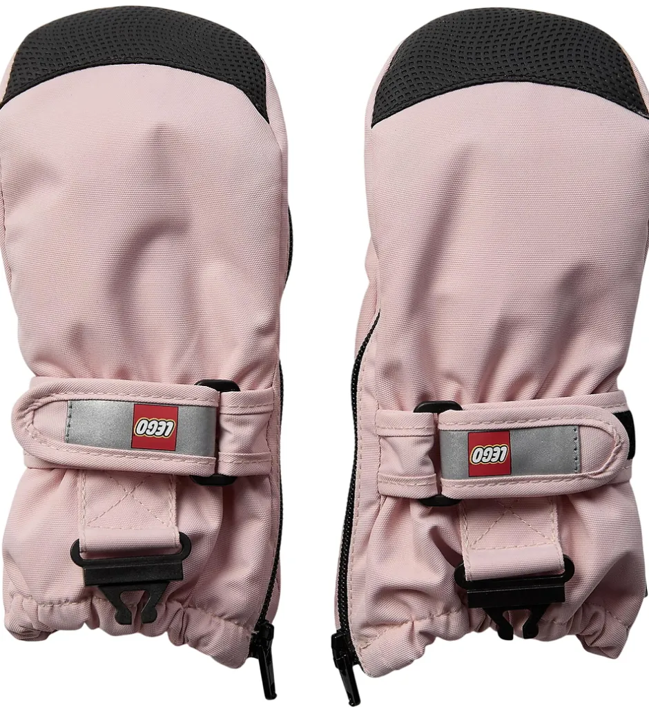 Handsker Og Luffer|LEGO® Wear Luffer m. Lynlås - LWAripo 703 - Rosa