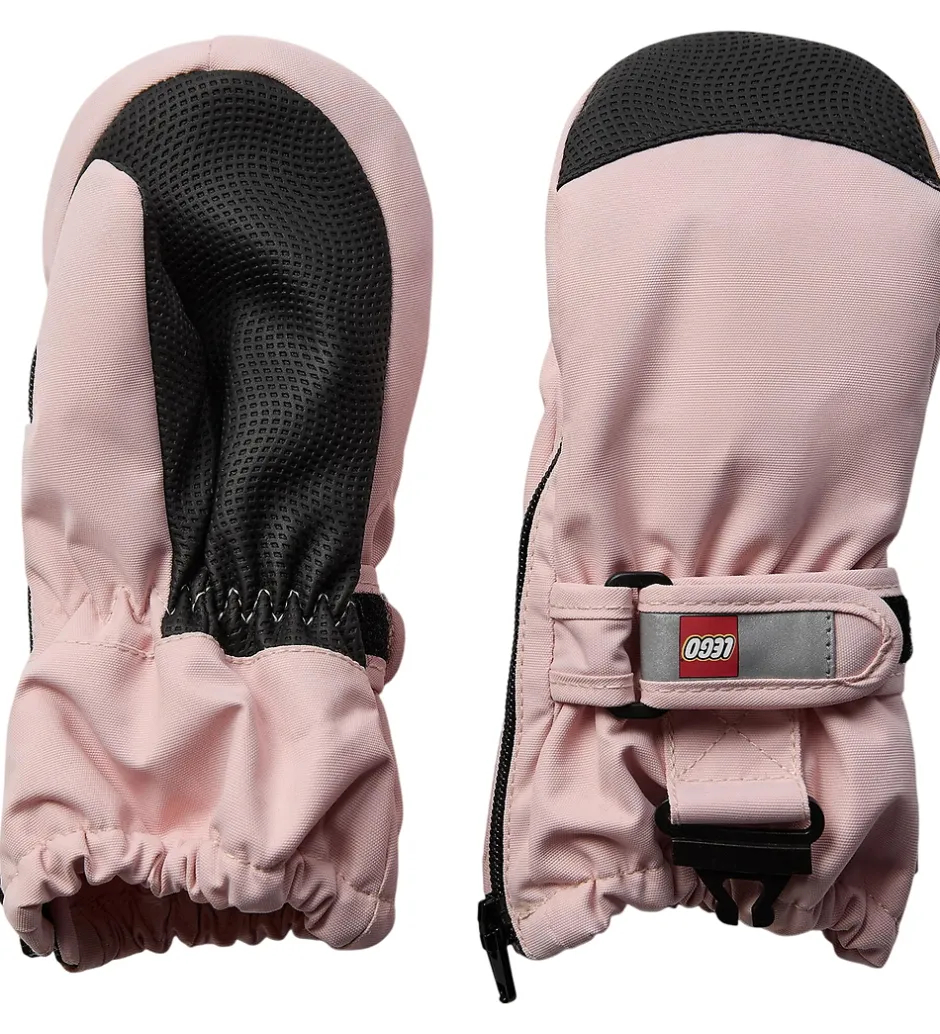 Handsker Og Luffer|LEGO® Wear Luffer m. Lynlås - LWAripo 703 - Rosa