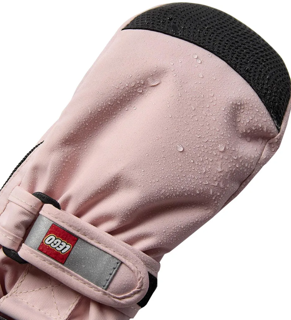 Handsker Og Luffer|LEGO® Wear Luffer m. Lynlås - LWAripo 703 - Rosa