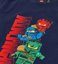 T-Shirts|LEGO® Wear Ninjago Bluse - 2-Pak - LwTaffy - Blå/Rød