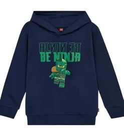 Hættetrøjer|LEGO® Wear Ninjago Hættetrøje - LwSaku - Mørkeblå