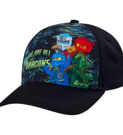 Kasketter|LEGO® Wear Ninjago Kasket - LwAgan - Black