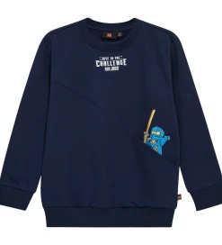 Sweatshirts|LEGO® Wear Ninjago Sweatshirt - LwsAku - Mørkeblå