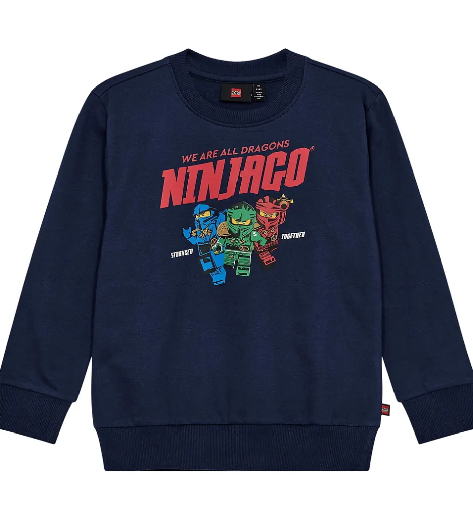 Sweatshirts|LEGO® Wear Ninjago Sweatshirt - LwSaku - Mørkeblå