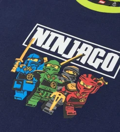 T-Shirts|LEGO® Wear Ninjago T-shirt - 2-pak - LwTaffy - Blå/Grøn
