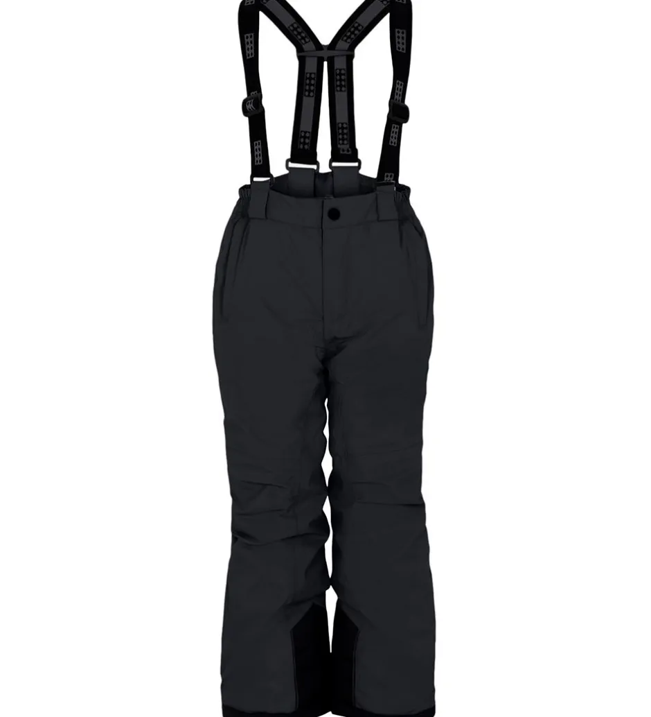 Skibukser|LEGO® Wear Skibukser m. Seler - LWPowai - Sort