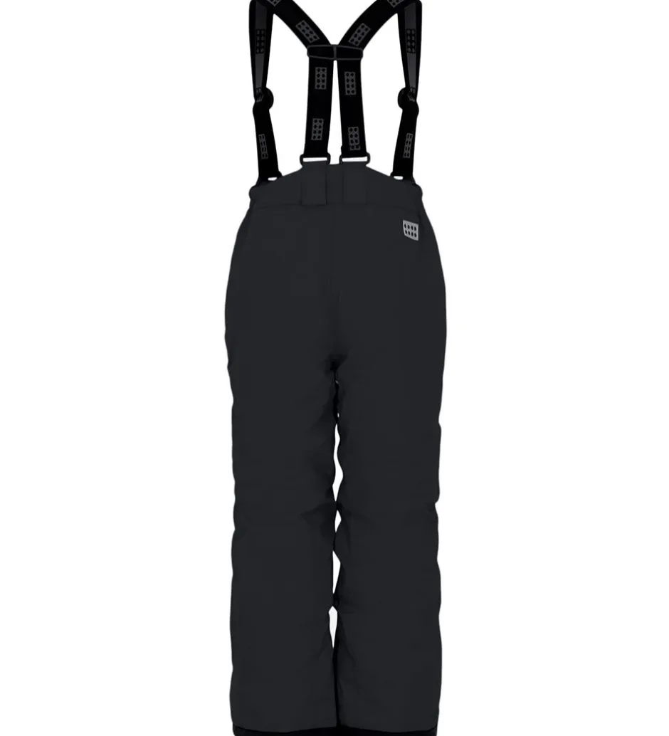 Skibukser|LEGO® Wear Skibukser m. Seler - LWPowai - Sort