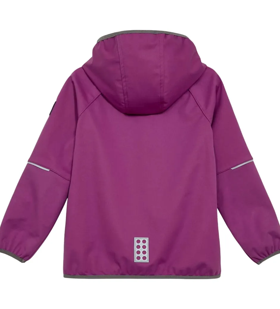 Softshell|LEGO® Wear Softshelljakke - LWSefrit 200 - Dark Pink