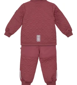 Termotøj|LEGO® Wear Termotøj m. Fleece - Quiltet - LWSaku 612 - Mørk Rosa