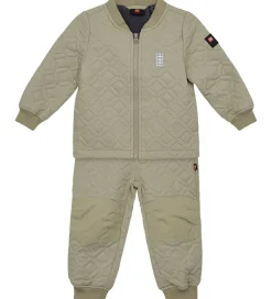 Termotøj|LEGO® Wear Termotøj m. Fleece - Quiltet - LWSaku 612 - Grøn