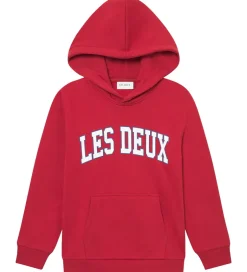 Hættetrøjer|Les Deux Hættetrøje - Aidan - Scarlet Sage m. Logo