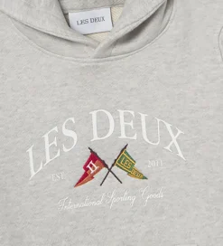 Hættetrøjer|Les Deux Hættetrøje - Ivy League - Snow Melange
