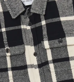 Skjorter|Les Deux Skjorte - Joseph Check - Black/Ivory