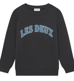 Sweatshirts|Unisex-Tøj|Les Deux Sweatshirt - Brady Western - Raven Grey
