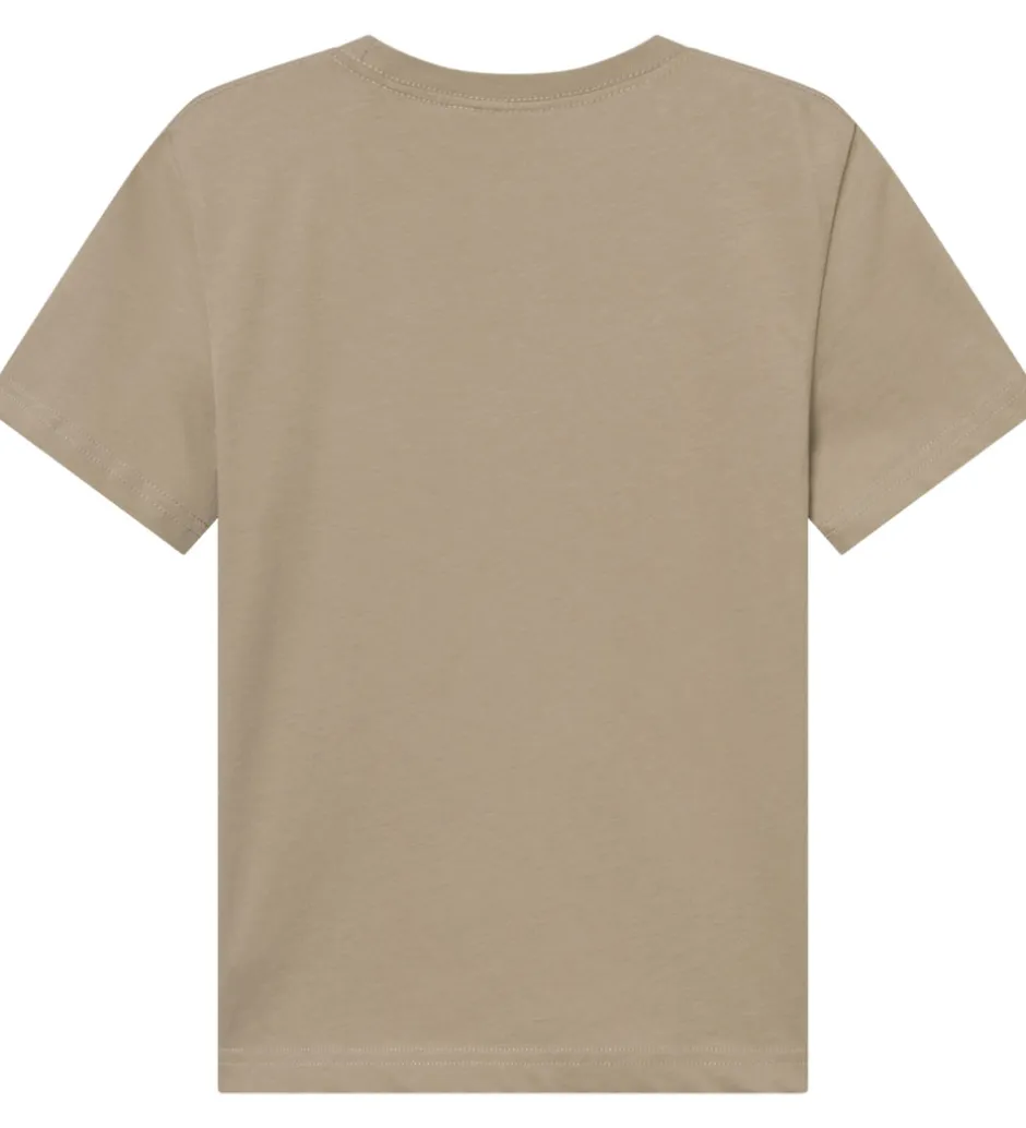 T-Shirts|Les Deux T-shirt - Brady Western - Dark Sand