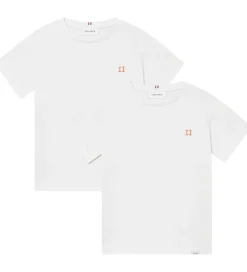 T-Shirts|Basis|Les Deux T-shirt - 2-pak - Nørregaard - Hvid
