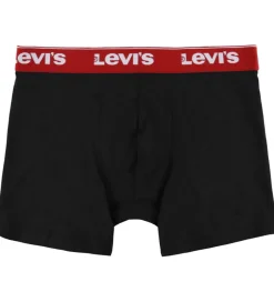Undertøj|Levis Boxershorts - 3-pak - Black/Gråmeleret