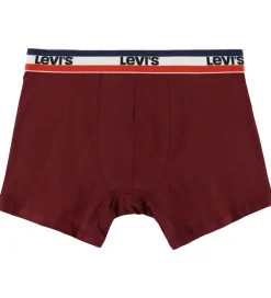 Undertøj|Levis Boxershorts - 3-pak - Rød/Sort/Grøn