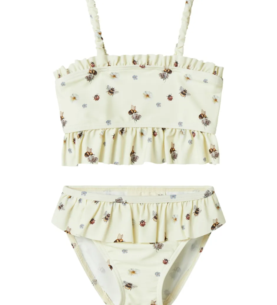 Badetøj|Lil Atelier Lil' Atelier Bikini - NmfHelgina - Turtledove