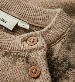 Juletøj|Lil Atelier Lil' Atelier Bluse - Strik - NbnGalto - Oxford Tan