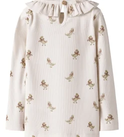 Bluser|Lil Atelier Lil' Atelier Bluser - Rib - NbfLavo - Almost Mauve/Goose