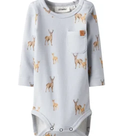 Bodyer|Drengetøj|Lil Atelier Lil' Atelier Body l/æ - NbmLayo - Gray Dawn/ Deer