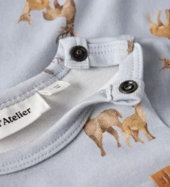 Bodyer|Drengetøj|Lil Atelier Lil' Atelier Body l/æ - NbmLayo - Gray Dawn/ Deer