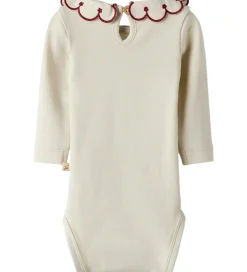 Bodyer|Lil Atelier Lil' Atelier Body L/Æ - NmfFundo - Turtledove/ Red Dahila