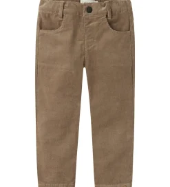 Bukser Og Jeans|Lil Atelier Bukser - Fløjlsvelour - NmmRyansomba - Sepia Tint