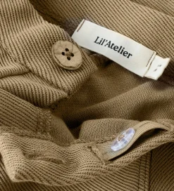Drengetøj|Bukser Og Jeans|Lil Atelier Lil' Atelier Bukser - NbmKaleo - Sepia Tint