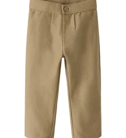 Drengetøj|Bukser Og Jeans|Lil Atelier Lil' Atelier Bukser - NmmKaleo - Sepia Tint