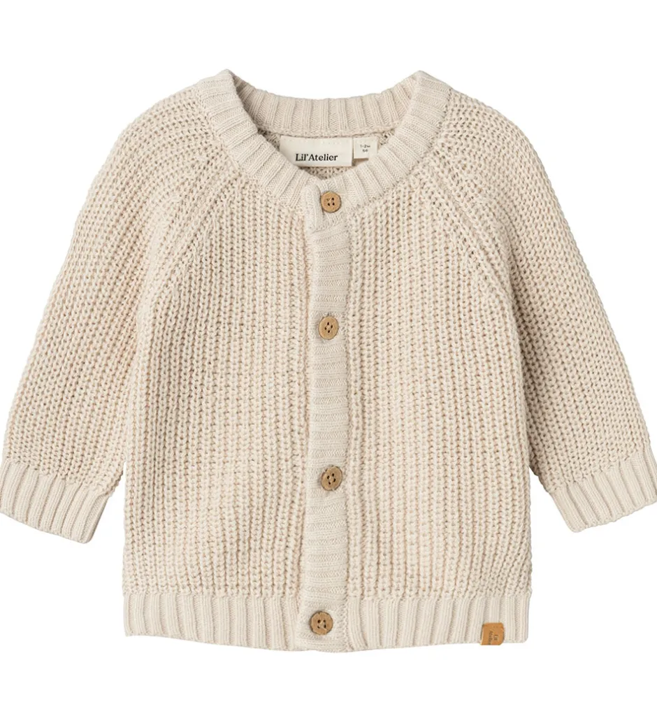 Striktrøjer|Lil Atelier Cardigan - NbnEmlen - Strik - Sheer Bliss
