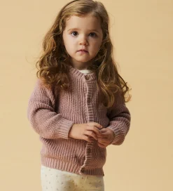 Striktrøjer|Lil Atelier Lil' Atelier Cardigan - Strik - Noos - NmnEmlen - Misty Rose