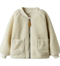 Fleece|Lil Atelier Lil' Atelier Fleecejakke - NmnLajo - Turtledove/Moon