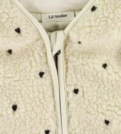 Fleece|Lil Atelier Lil' Atelier Fleecejakke - Loose - NbnNalo - Turtledove/Hearts E