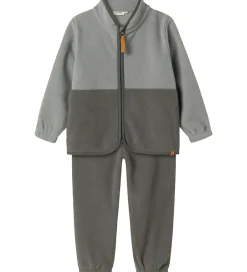 Fleece|Lil Atelier Lil' Atelier Fleecesæt - NmmLaspektra - Ultimate Grey