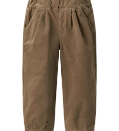 Drengetøj|Bukser Og Jeans|Lil Atelier Lil' Atelier Fløjlsbukser - NmmSomba - Sepia Tint