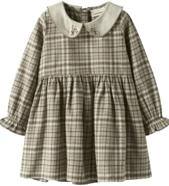 Kjoler|Lil Atelier Kjole - NmfRebel - Sepia Tint