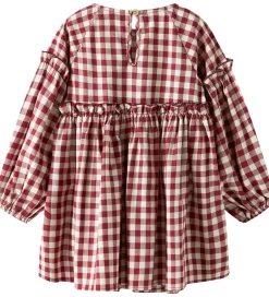 Kjoler|Lil Atelier Kjole - NmfRio - Red Dahlia