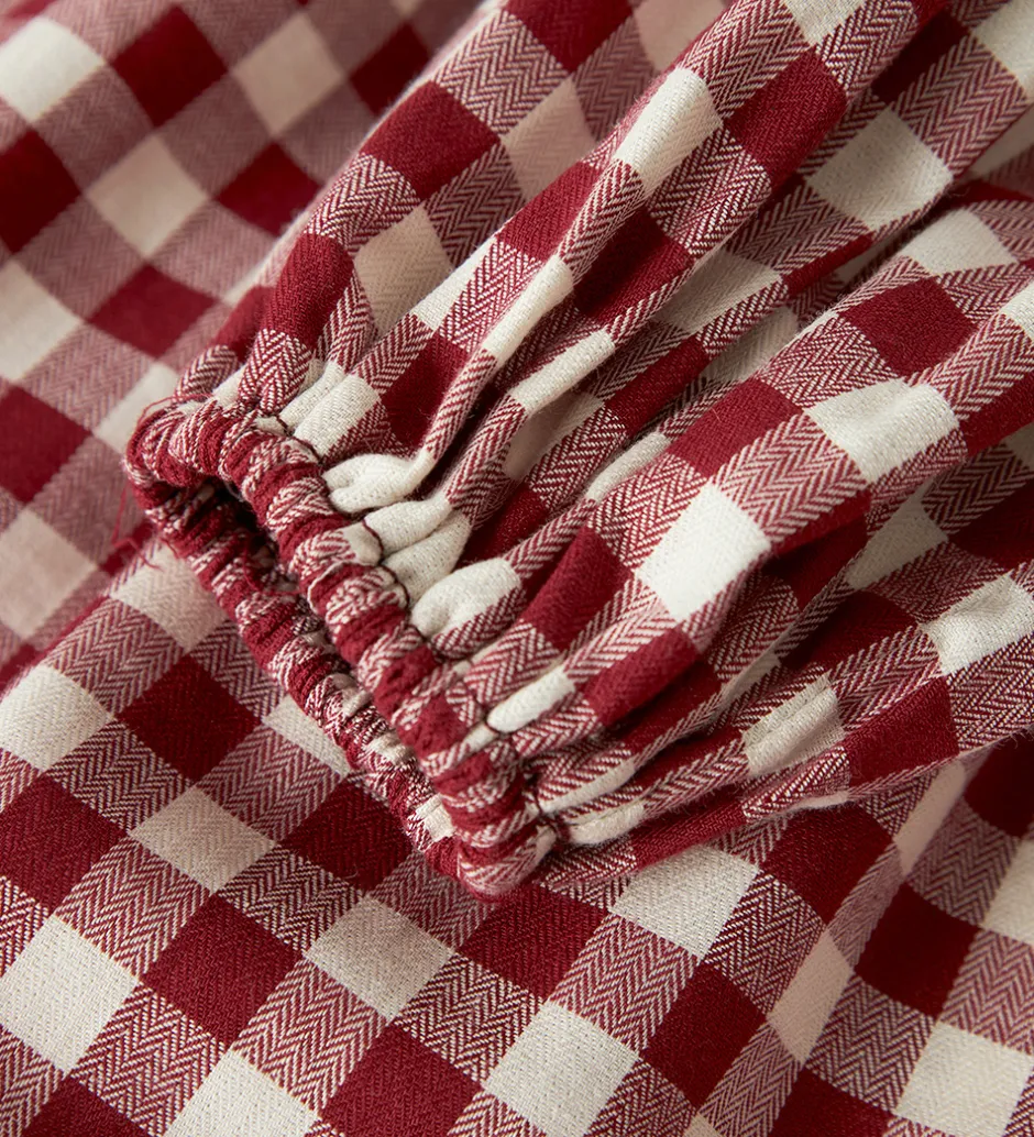 Kjoler|Lil Atelier Kjole - NmfRio - Red Dahlia