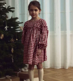 Kjoler|Lil Atelier Kjole - NmfRio - Red Dahlia