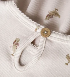 Kjoler|Juletøj|Lil Atelier Lil' Atelier Kjole - Rib - NbfLavo - Almost Mauve/Goose