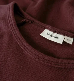 Kjoler|Pigetøj|Lil Atelier Lil' Atelier Kjole - Strik - NmfThora - Catawba Grape