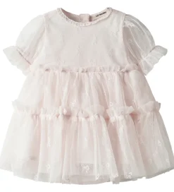 Kjoler|Lil Atelier Kjolebody k/æ - NbfRosetta - Tyl - Almost Mauve